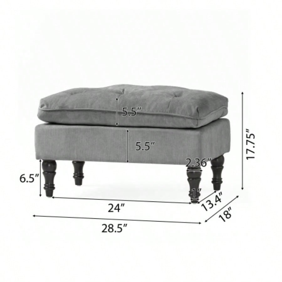 LOFTON PILLOW TOP OTTOMAN