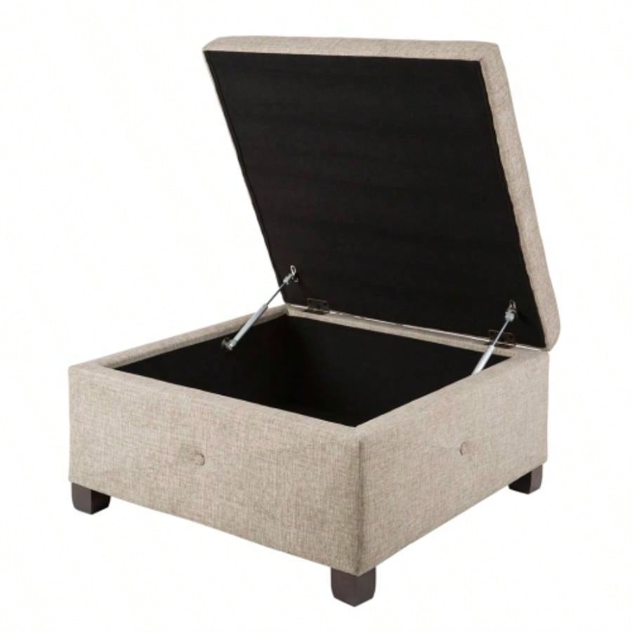 Soft Close Storage Ottoman