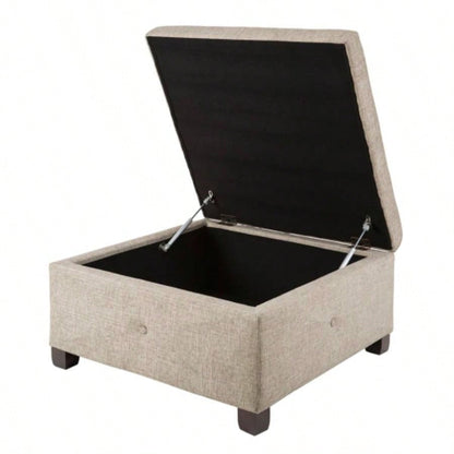 Soft Close Storage Ottoman