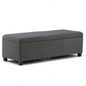 Avalon - Storage Ottoman - Slate