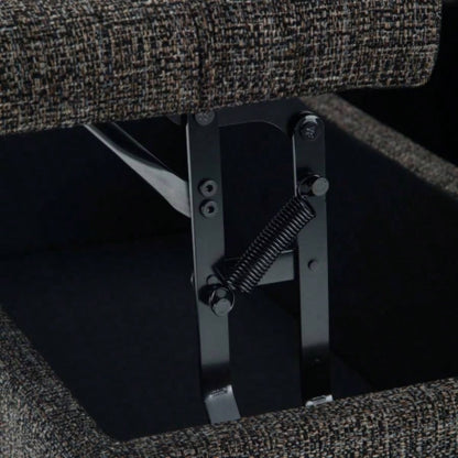 Harrison - Coffee Table Storage Ottoman - Ebony