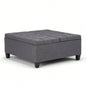Harrison - Coffee Table Storage Ottoman - Slate