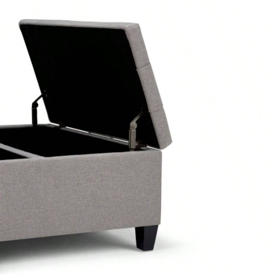 Harrison - Coffee Table Storage Ottoman -