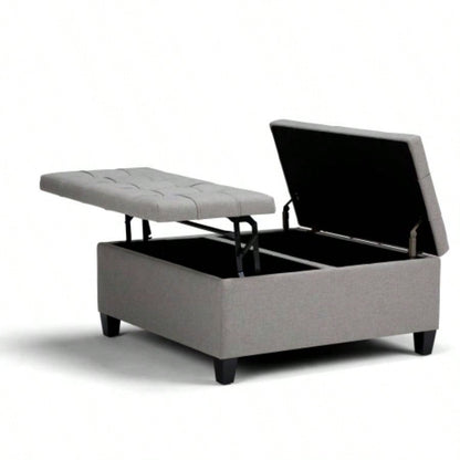 Harrison - Coffee Table Storage Ottoman -
