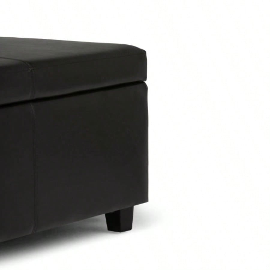 Avalon - Storage Ottoman - Tanners Brown