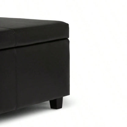 Avalon - Storage Ottoman - Tanners Brown