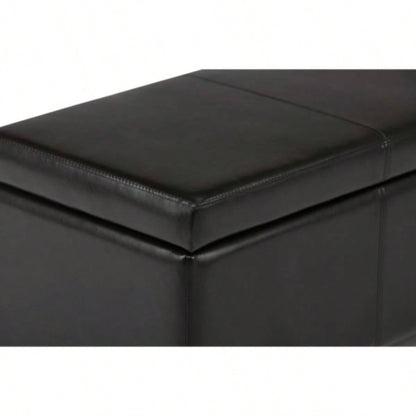 Avalon - Storage Ottoman - Tanners Brown