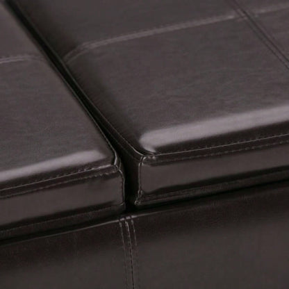 Avalon - Storage Ottoman - Tanners Brown