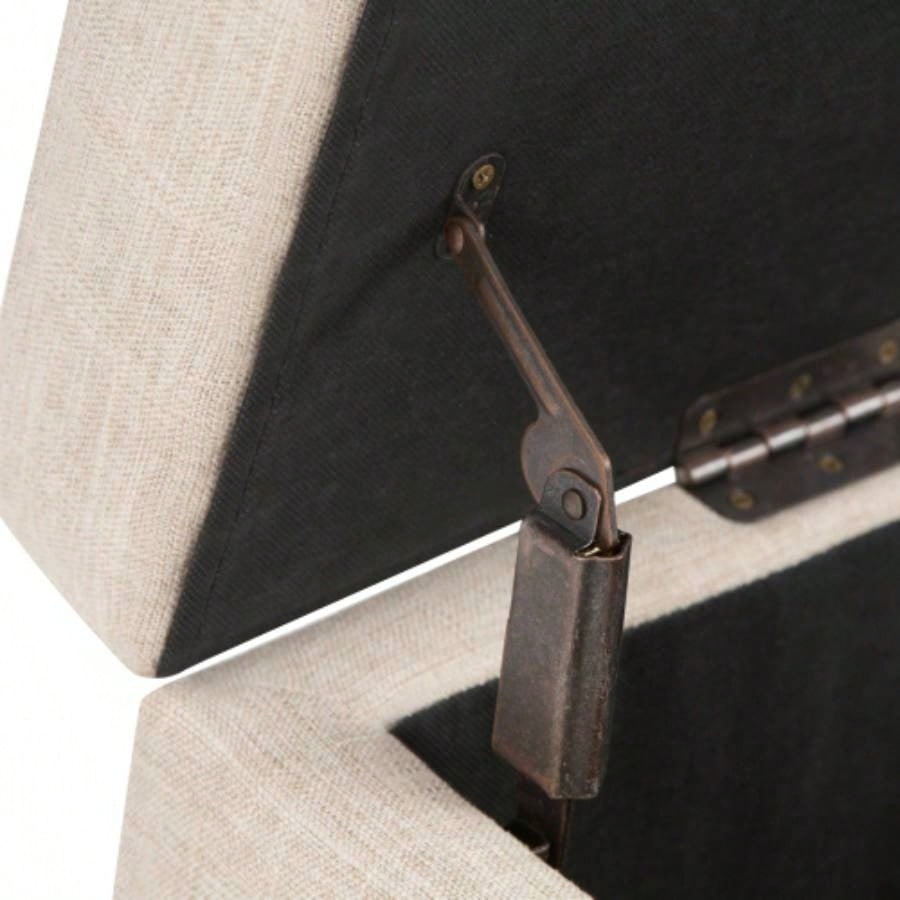 - Storage Ottoman - Natural