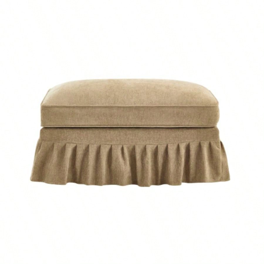 Ottoman Chenille - Light Coffee