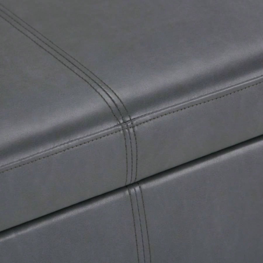Avalon - Storage Ottoman - Stone