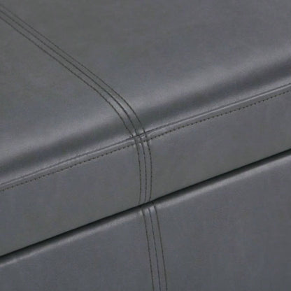 Avalon - Storage Ottoman - Stone