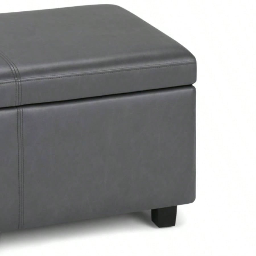 Avalon - Storage Ottoman - Stone