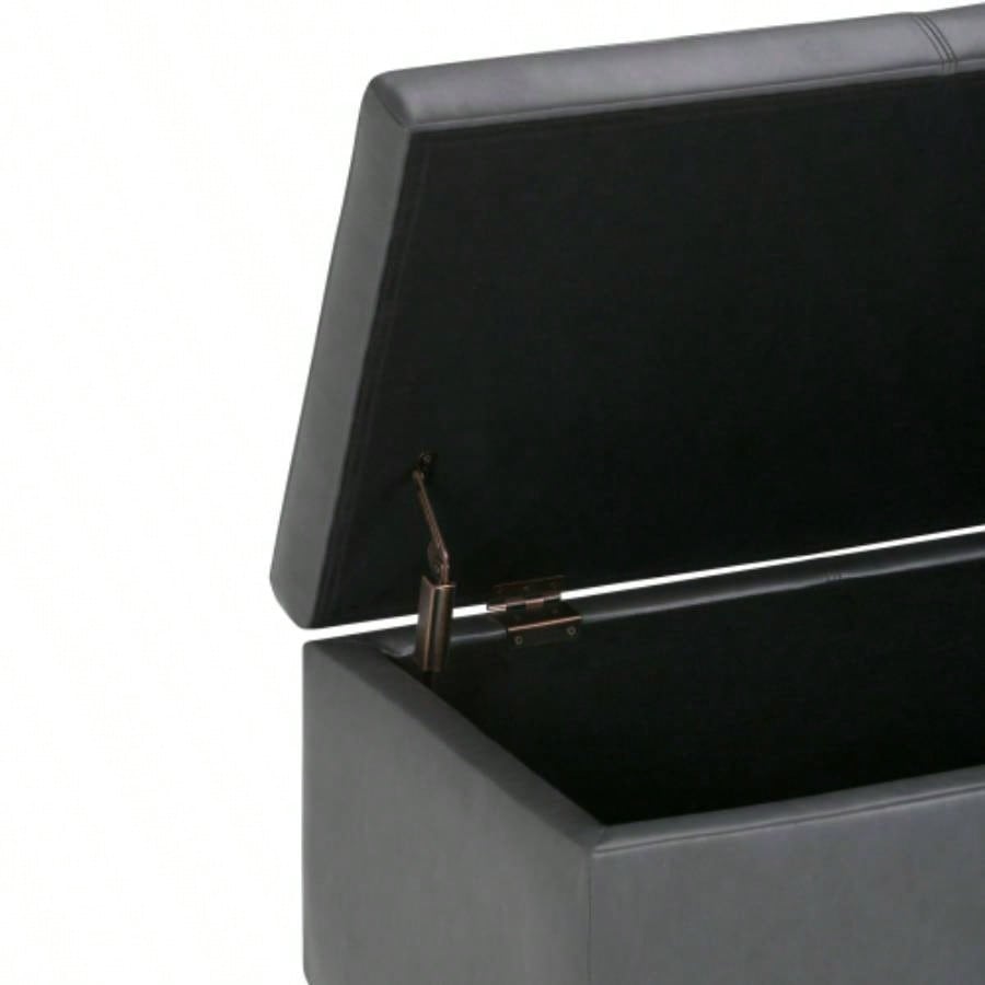 Avalon - Storage Ottoman - Stone