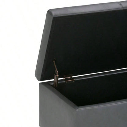 Avalon - Storage Ottoman - Stone