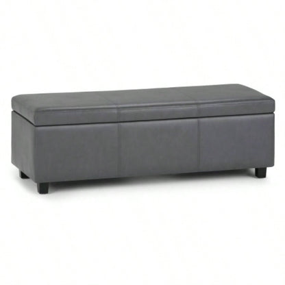 Avalon - Storage Ottoman - Stone