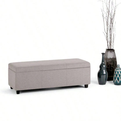 Avalon - Storage Ottoman - Cloud