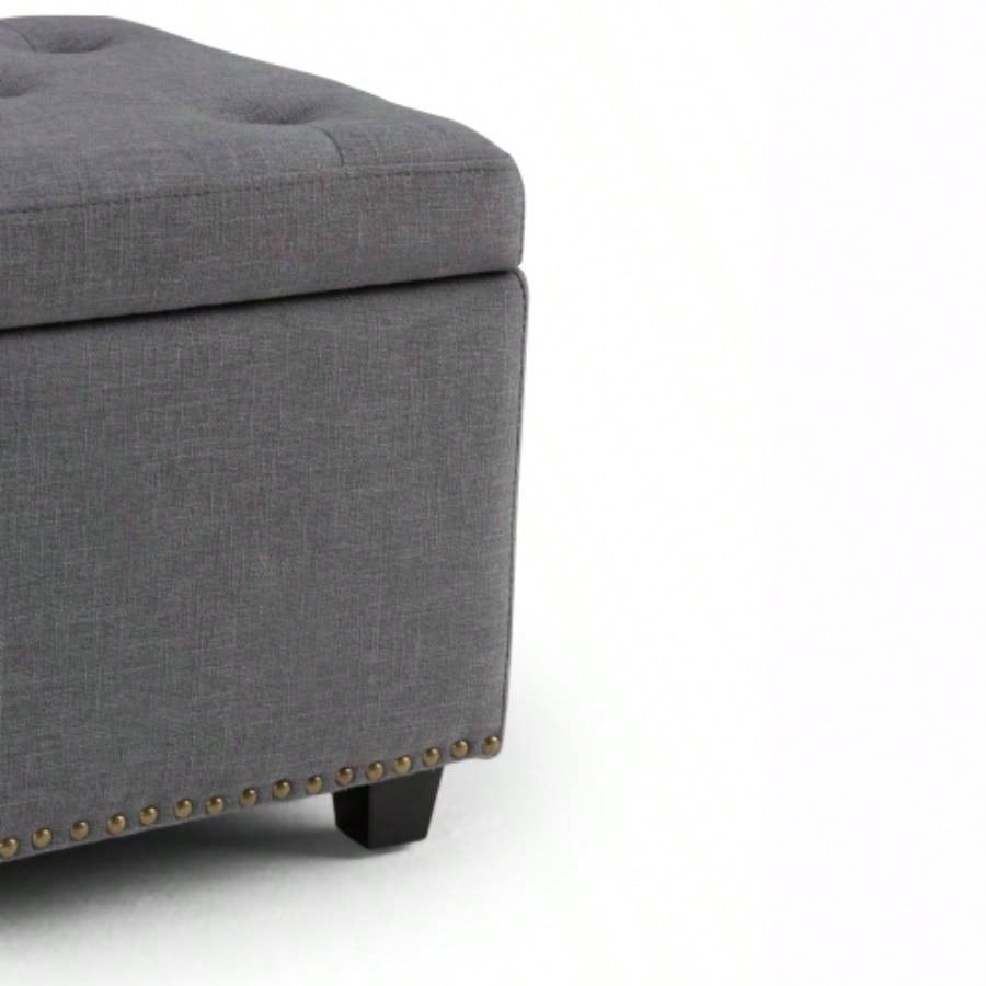 - Storage Ottoman - Slate