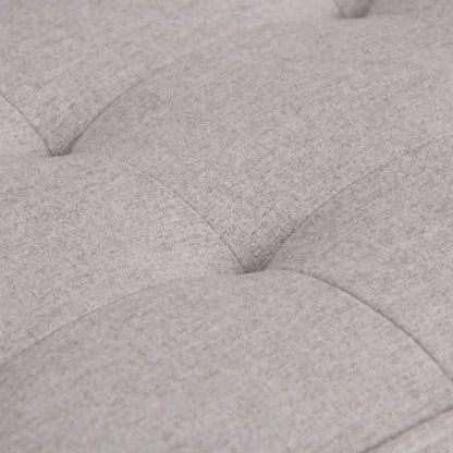 Cosmopolitan - Storage Ottoman with Open Bottom - Cloud