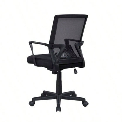 Ergo Mesh Office Chair - Breathable Mid - Back Mesh Desk Chair