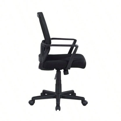 Ergo Mesh Office Chair - Breathable Mid - Back Mesh Desk Chair