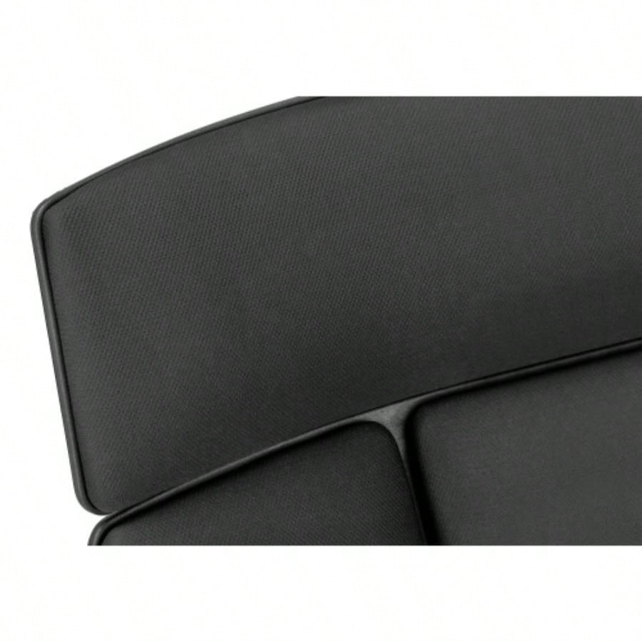 Office Chair, Adjustable Height, Swivel, Ergonomic, Armrests, Computer Desk, Work, Black Fabric, Black Metal, Contemporary, Modern