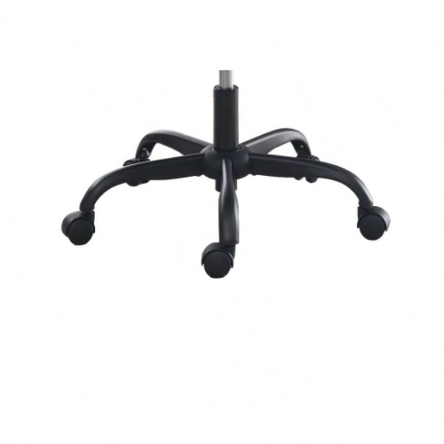 OFFICE CHAIR in Black Faux Leather