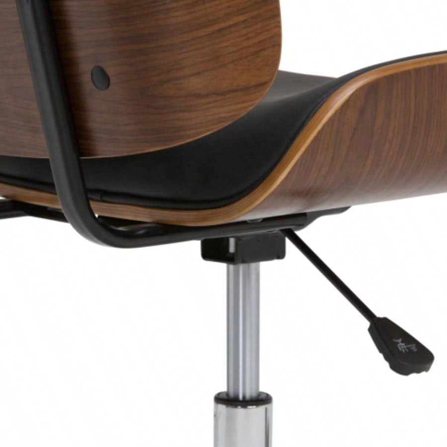 - Bentwood Office Chair - Black/ Natural