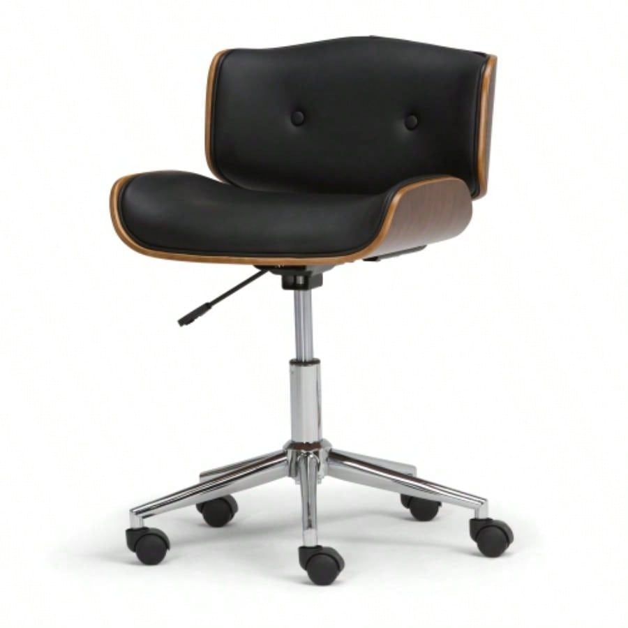 - Bentwood Office Chair - Black/ Natural