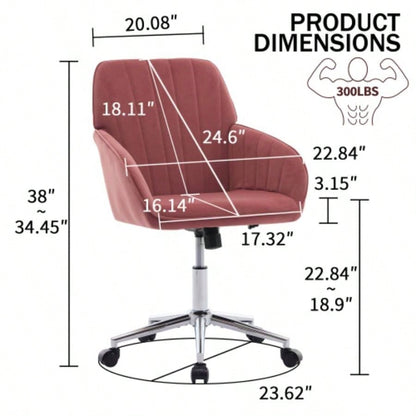 TY Adjustable Office Chair, Home Bedroom, Ergonomic Swivel Chair, Backrest, Comfortable Long Sitting