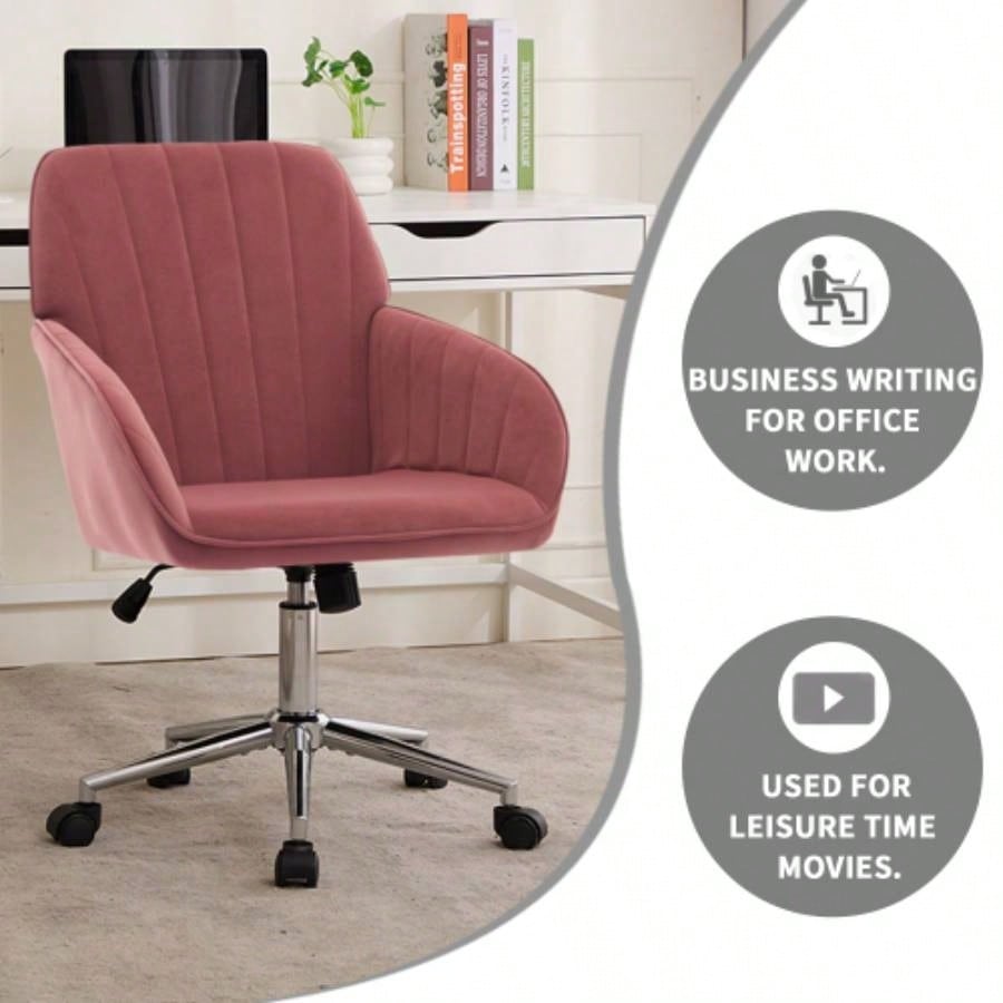 TY Adjustable Office Chair, Home Bedroom, Ergonomic Swivel Chair, Backrest, Comfortable Long Sitting