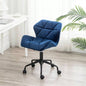 Eldon Tufted Adjustable Swivel Office Chair, Blue