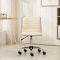 Fremo Chromel Adjustable Lift Office Chair, White