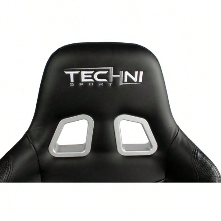 Techni Sport TS - 5100 Ergonomic High Back Racer Style PC Gaming Chair, Black