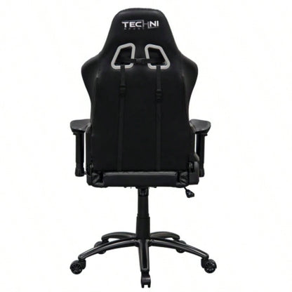 Techni Sport TS - 5100 Ergonomic High Back Racer Style PC Gaming Chair, Black