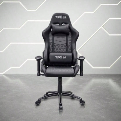Techni Sport TS - 5100 Ergonomic High Back Racer Style PC Gaming Chair, Black