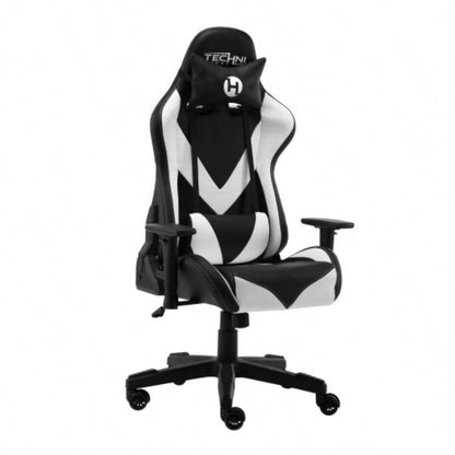 Techni Sport TS - 92 Office - PC Gaming Chai, White
