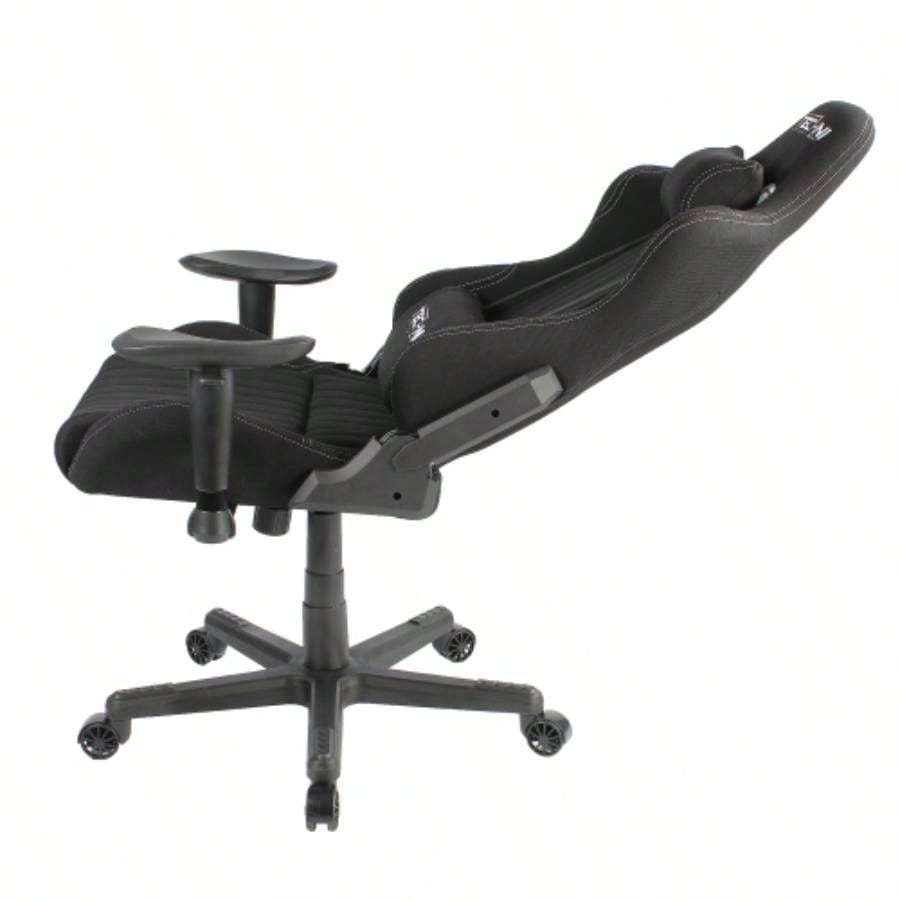 Techni Sport TS - F44 Fabric Ergonomic High Back Racer Style PC Gaming Chair, Black