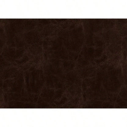 Formal Traditional Armchair Dark Brown Faux Leather Upholstery Nailhead Trim Solid Wood Furniture 1pc Classic Desk Chair