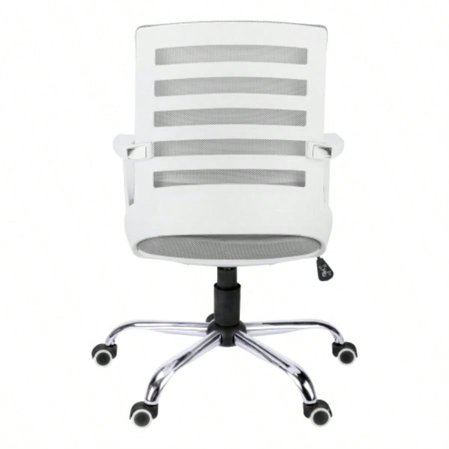 Office Chair, Adjustable Height, Swivel, Ergonomic, Armrests, Computer Desk, Work, Mesh, Metal, Contemporary, Modern