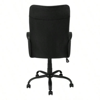 Office Chair, Adjustable Height, Swivel, Ergonomic, Armrests, Computer Desk, Work, Black Mesh, Black Metal, Contemporary, Modern