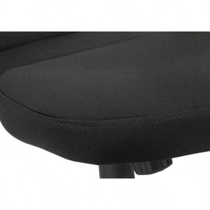 Office Chair, Adjustable Height, Swivel, Ergonomic, Armrests, Computer Desk, Work, Black Mesh, Black Metal, Contemporary, Modern