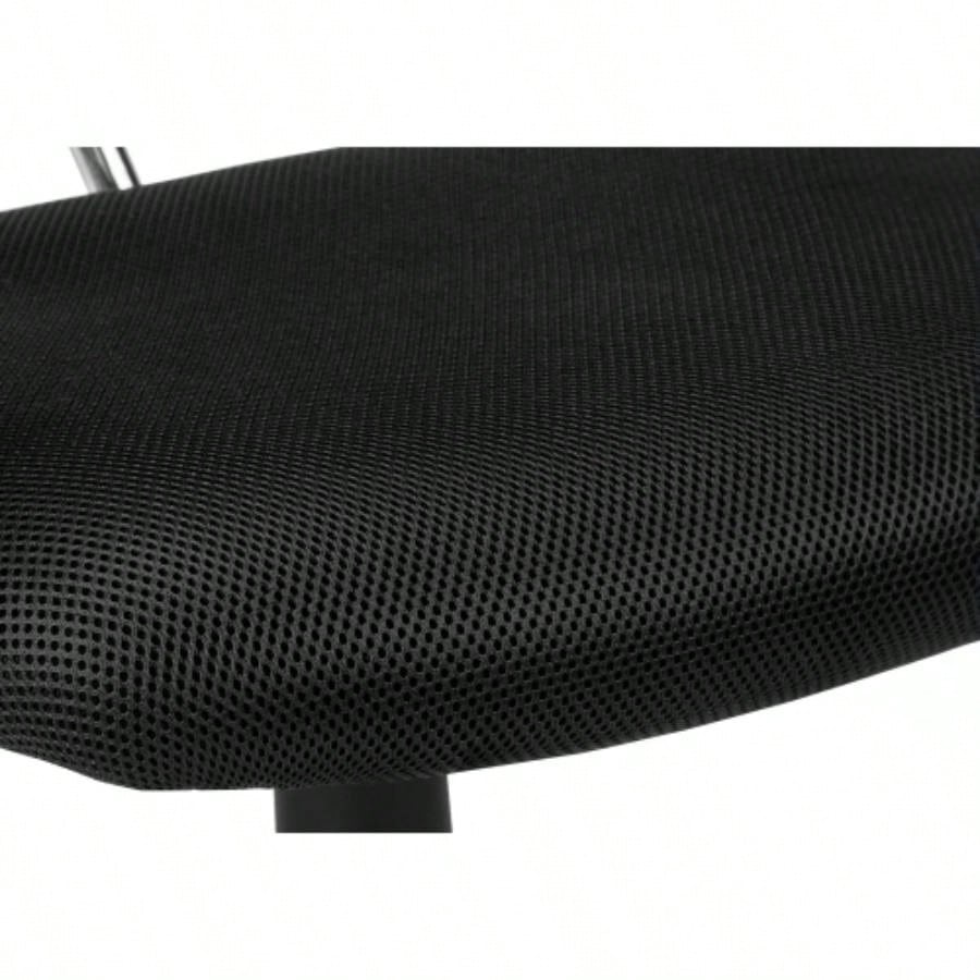 Office Chair, Adjustable Height, Swivel, Ergonomic, Armrests, Computer Desk, Work, Juvenile, Black Mesh, Black Metal, Contemporary, Modern