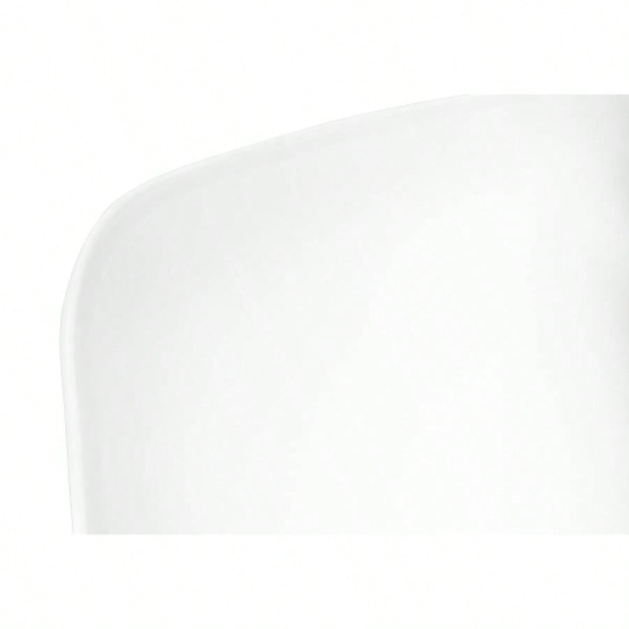 Office Chair, Adjustable Height, Swivel, Ergonomic, Computer Desk, Work, Juvenile, White Leather Look, White Metal, Contemporary, Modern