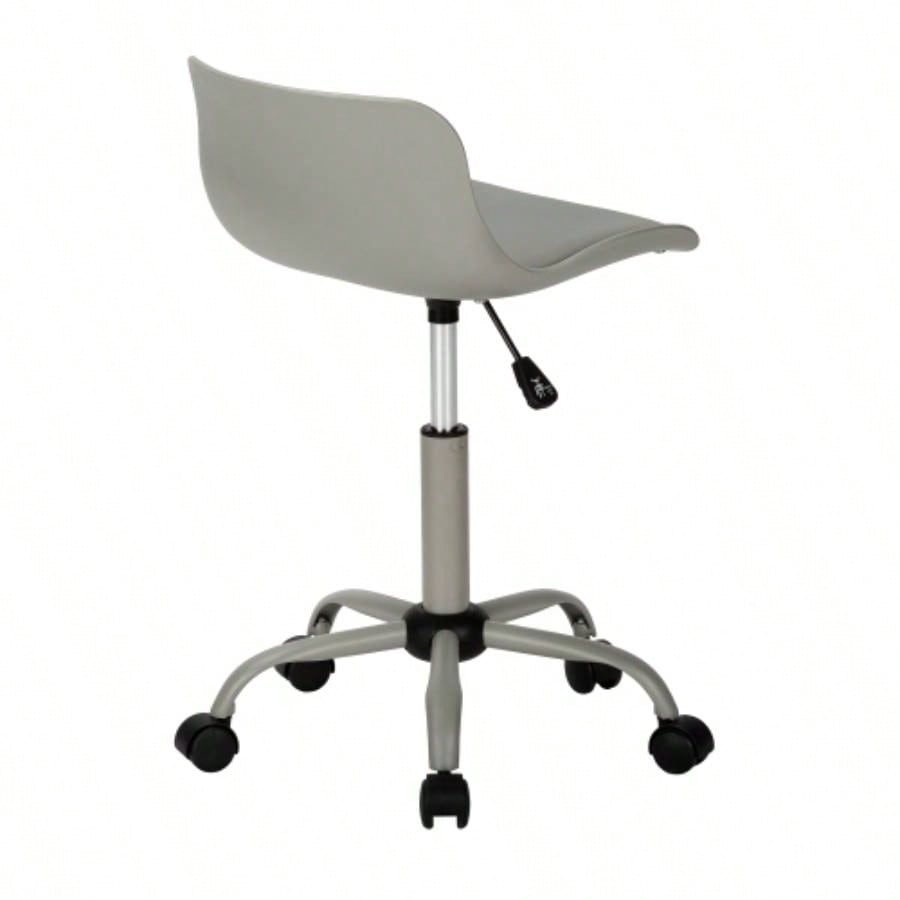 Office Chair, Adjustable Height, Swivel, Ergonomic, Computer Desk, Work, Juvenile, Leather Look, Metal, Contemporary, Modern