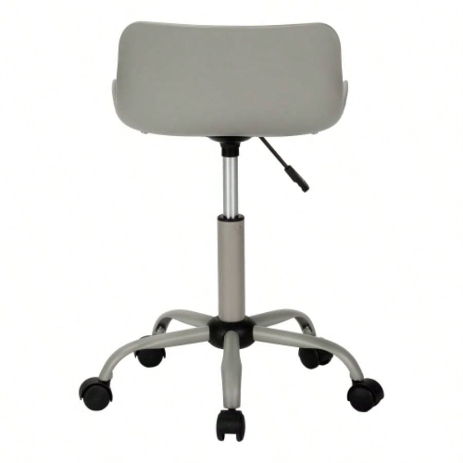 Office Chair, Adjustable Height, Swivel, Ergonomic, Computer Desk, Work, Juvenile, Leather Look, Metal, Contemporary, Modern