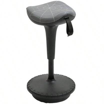 Vinsetto Lift Wobble Stool Standing Chair with 360 Swivel, Tilting Balance Chair with Adjustable Height and Active Learning Sitting,