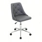 Marche Contemporary Adjustable Office Chair with Swivel in Faux Leather by LumiSource
