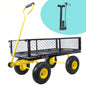 Wagon Cart Garden cart trucks make it easier to transport firewood TC1840BKG
