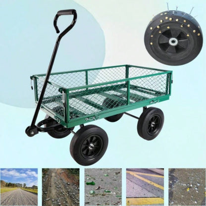 Tools cart Wagon Cart Garden cart trucks make it easier to transport firewood